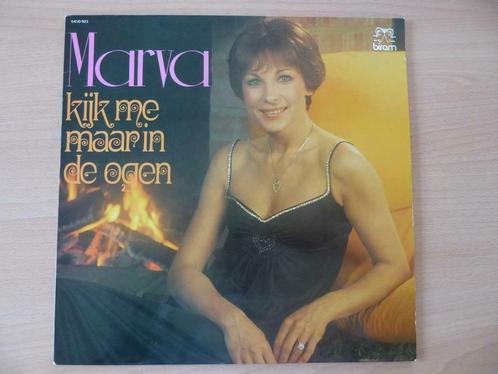 MARVA : KIJK ME MAAR IN DE OGEN (LP), Cd's en Dvd's, Vinyl | Nederlandstalig, Levenslied of Smartlap, 12 inch, Ophalen of Verzenden