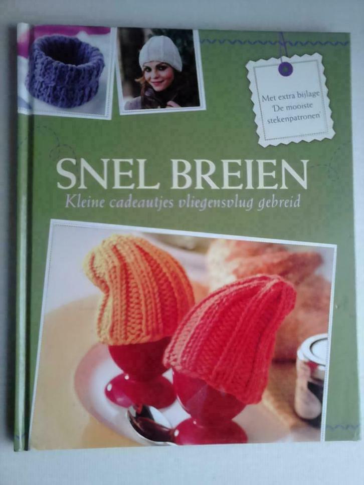 Snel breien - kleine cadeautjes vliegensvlug gebreid, Boeken, Hobby en Vrije tijd, Zo goed als nieuw, Breien en Haken, Ophalen of Verzenden