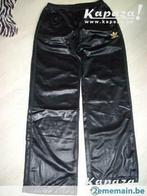 Adidas pantalon jogging taille s noir brillant bandes noir, Course à pied ou Cyclisme, Porté