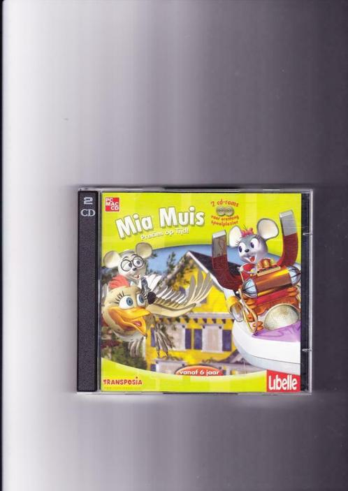 pc/MAC-spel Mia Muis precies op tijd =leer rekenen _ 6 jr, Computers en Software, Overige Computers en Software, Zo goed als nieuw