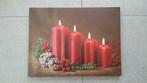 Kerst schilderij op doek met LED-verlichting, Diversen, Kerst, Ophalen, Nieuw