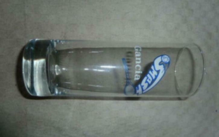#H longdrink glas " SMASH - GANCIA ", Verzamelen, Glas en Drinkglazen, Nieuw, Overige typen, Ophalen of Verzenden