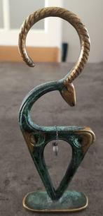 Bronzen eenhoorn, Antiek en Kunst, Ophalen of Verzenden, Brons