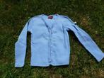 Gilet bleu clair coton L.O.G.G. 122-128 cm, Enlèvement ou Envoi, Utilisé, Fille, Pull ou Veste