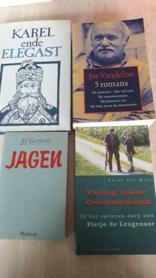 4 romans, geeraerts, vandeloo, van meir, Livres, Romans, Utilisé, Enlèvement ou Envoi