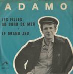 Adamo – Les filles du bord de mer / Le grand jeu - Single, 7 pouces, Pop, Utilisé, Enlèvement ou Envoi