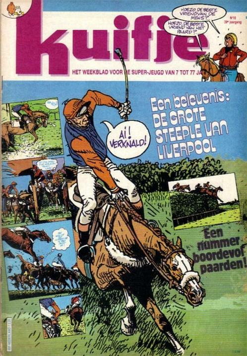 Weekblad Kuifje van 1-5-1984, 39ste Jaargang, Nummer 18, Livres, BD | Comics, Utilisé, Plusieurs comics, Europe, Enlèvement ou Envoi