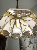 Lamp in jugendstil, Huis en Inrichting, Ophalen, Gebruikt, 50 tot 75 cm, Glas