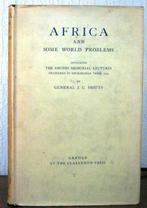 Africa and some world problems 1930 Smuts Afrika, Antiquités & Art, Enlèvement ou Envoi