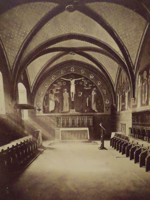 Grande anc. photo Prague Königskapelle Monastère bénédictin, Collections, Photos & Gravures, Photo, Enlèvement ou Envoi
