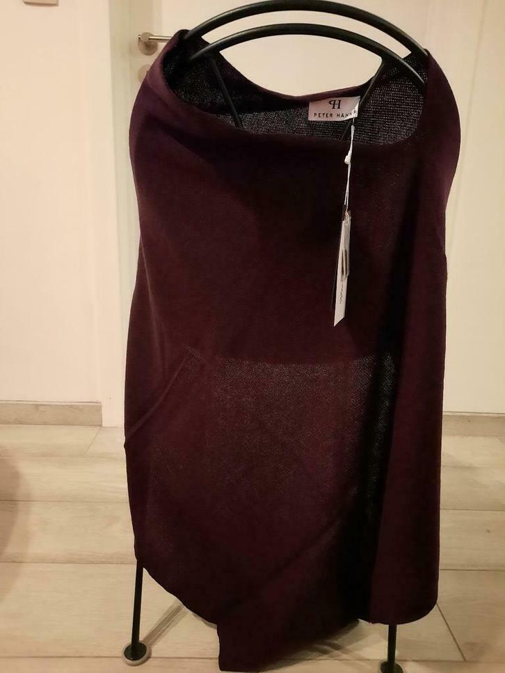 Paarse poncho van Peter Hahn, Kleding | Dames, Truien en Vesten, Nieuw, Paars, Ophalen