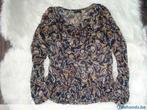 fleurig blousje, licht doorschijnend - Vero Moda, maat: S, Kleding | Dames, Blouses en Tunieken, Ophalen of Verzenden, Nieuw, Maat 36 (S)