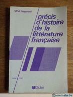 Précis d'histoire de la littérature française - Fragonard, Utilisé, Enlèvement ou Envoi