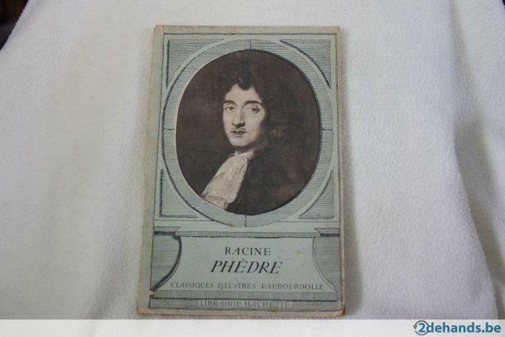 Racine Phèdre Tragédie Classiques illustrés Vaubourdolle, Antiquités & Art, Antiquités | Livres & Manuscrits, Enlèvement ou Envoi