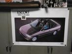 Ford Escort XR3I cabrio Poster, Auto's, Ford, Te koop, Particulier, Escort