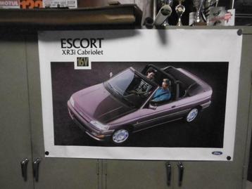 Ford Escort XR3I cabrio Poster