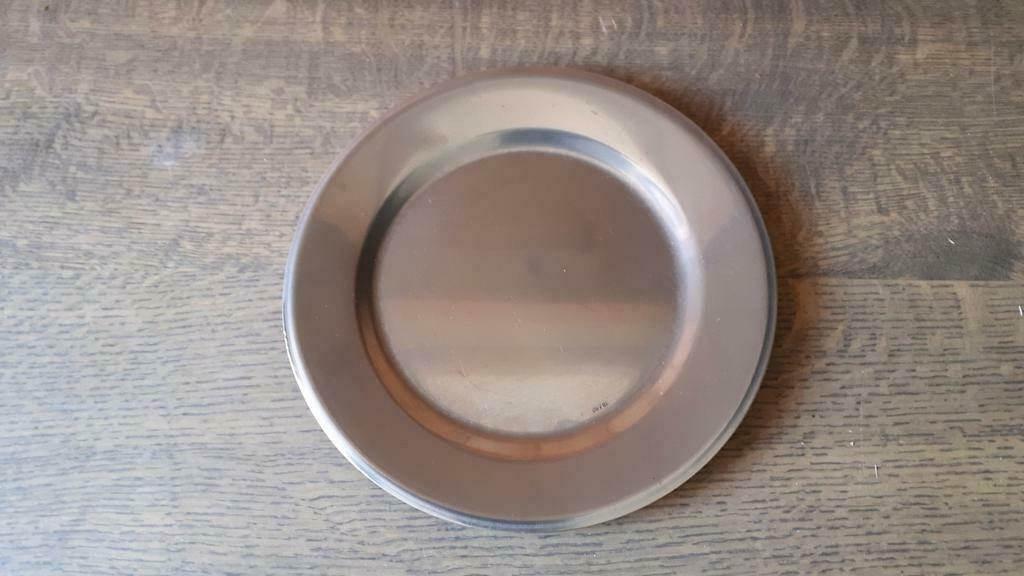Klein inox schaaltje 17.5 cm diameter, Huis en Inrichting, Ophalen of Verzenden, Zo goed als nieuw