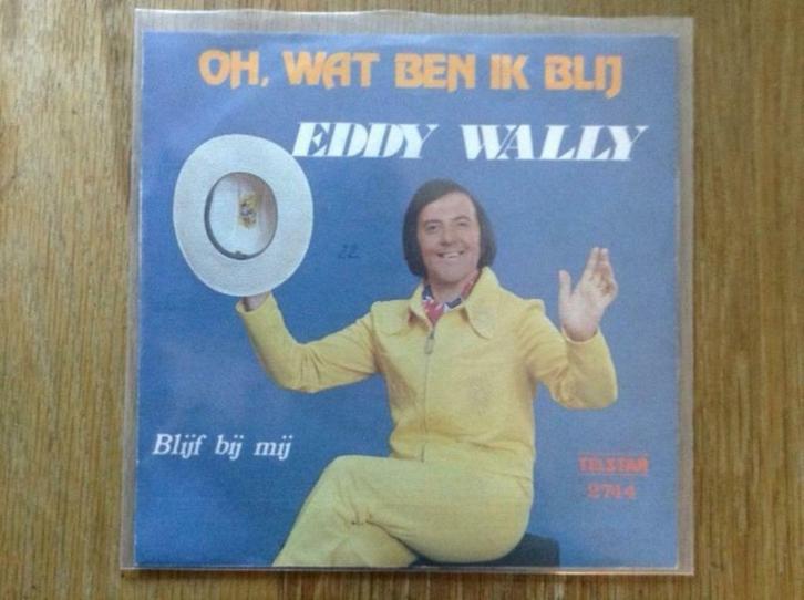 single eddy wally, CD & DVD, Vinyles Singles, Single, En néerlandais, 7 pouces, Enlèvement ou Envoi