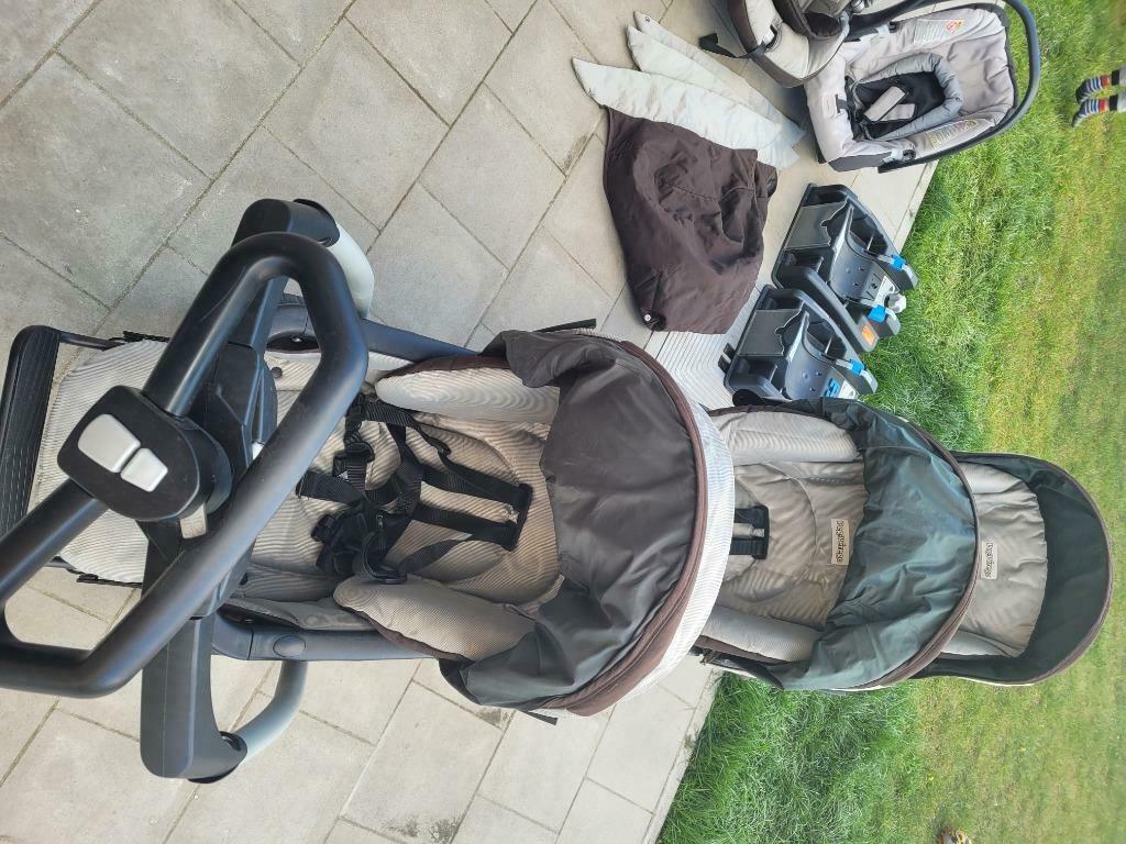 ② Drieling kinderwagen — Kinderwagens en Combinaties — 2dehands