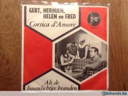 single gert, hermien, helen en fred, CD & DVD, Vinyles | Néerlandophone