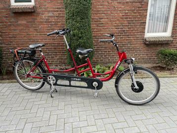 Huka Copilot 26" tandem nieuwe elek. ondst NIEUWSTAAT 12 mnd