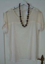 T-Shirt Wit maat 50., Kleding | Dames, Nieuw, Maat 46/48 (XL) of groter, Verzenden, Overige kleuren