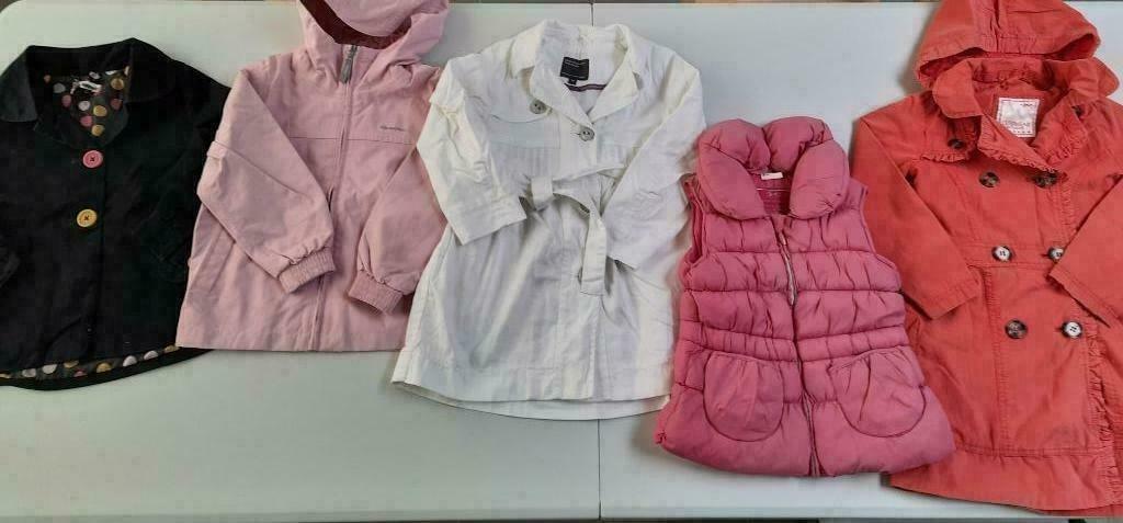 Jas maat 110 _ 5€/st of 13€ voor 4st, Enlèvement ou Envoi, Comme neuf, Fille, Manteau