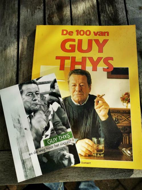 Guy Thys 2 boeken, Collections, Articles de Sport & Football, Comme neuf, Livre ou Revue, Enlèvement ou Envoi