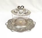 Art Nouveau boter- of confituurpot, Ophalen of Verzenden