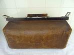 Dokterstas vintage leren dokterstas Gladstone bag vintage, Antiek en Kunst, Ophalen of Verzenden