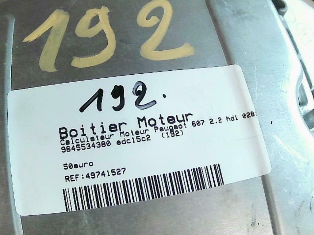 Boitier moteur Peugeot 607 2.2HDi 0281010880 (192), Ophalen of Verzenden, Gebruikt, Peugeot