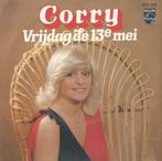 Corry Konings – Vrijdag de 13 mei / Op dat warme strand, 7 pouces, En néerlandais, Enlèvement ou Envoi, Single