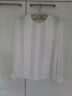 Witte blouse, Nieuw, Maat 38/40 (M), Wit, Ophalen