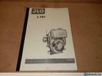 JLO L101 boek (oldtimermotor), Motoren, Ophalen of Verzenden