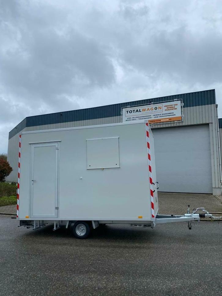 Werfkeet schaftwagen te koop nieuw uit voorraad, Doe-het-zelf en Bouw, Bouwketen en Schaftketen, Nieuw, Ophalen