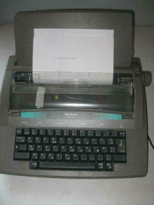 Elektrische type, schrijfmachine PA-4000 SHARP., Divers, Machines à écrire, Utilisé, Enlèvement ou Envoi