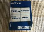 Handleidingboekje Suzuki GSX 1100 ES, Motos, Modes d'emploi & Notices d'utilisation, Suzuki