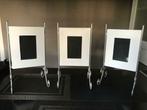 Set van 3 fotolijsten, Minder dan 50 cm, Gebruikt, Ophalen of Verzenden, Minder dan 50 cm