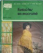 Fantaisies en macramé, Barbara Pegg, Livres, Enlèvement ou Envoi