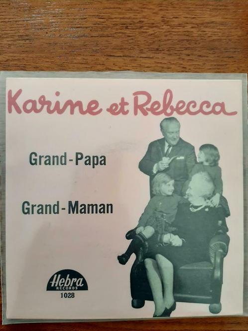Karine et Rebecca - vinyl 45T - 4 titres, Cd's en Dvd's, Vinyl Singles, Maxi-single, Kinderen en Jeugd, Overige formaten, Verzenden