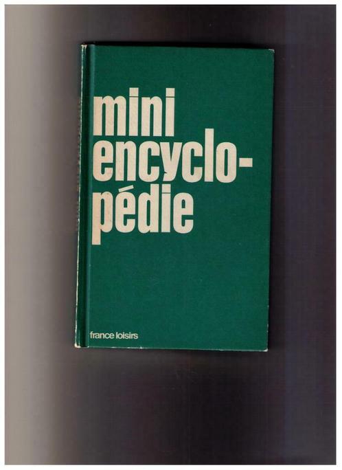 Mini Encyclopédie - Pierre Kamnitzer, France loisir 1973, Livres, Encyclopédies, Utilisé, Général, Enlèvement ou Envoi