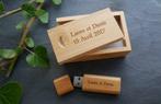 USB stick hout cadeau voor fotografie/ trouw/ geboorte, Envoi, Neuf