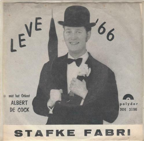 45T: Stafke Fabri: Leve '66, CD & DVD, Vinyles | Néerlandophone, Utilisé, Autres formats, Enlèvement ou Envoi