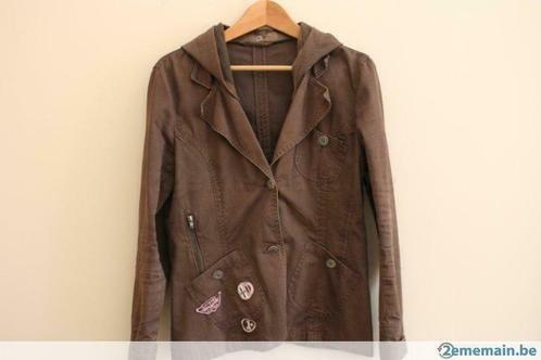 Veste brune à capuchon amovible T38, Vêtements | Femmes, Blousons sans Manches, Porté, Enlèvement ou Envoi