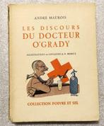 Maurois 1929 Les Discours du Docteur O’Grady - Gesigneerd, Antiquités & Art, Antiquités | Livres & Manuscrits, Enlèvement ou Envoi