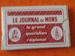 Jeu de cartes (32) du Journal de Mons, Collections, Collections Autre, Comme neuf, Envoi