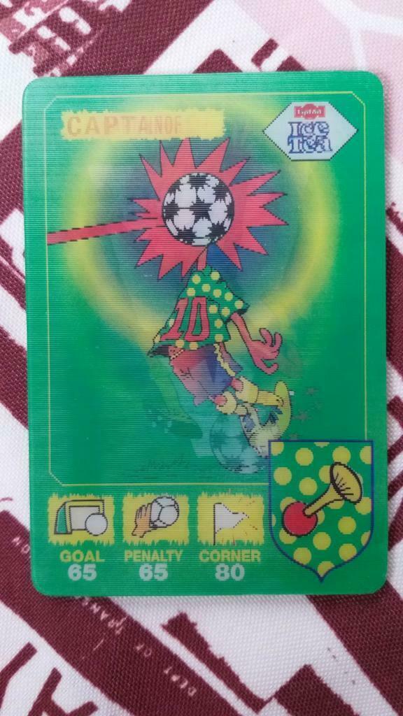 Carte Diabolix - série Lipton Ice Tea - Captainof, Verzamelen, Supermarktacties, Ophalen of Verzenden