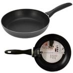 Koekenpan aluminium anti-aanbak 24 cm, Huis en Inrichting, Keuken | Potten en Pannen, Ophalen of Verzenden, Nieuw, Aluminium, Koekenpan of Braadpan