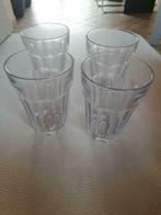 4 verres à eau., Maison & Meubles, Enlèvement, Utilisé, Verre ou Verres, Verre