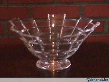 Prachtige Antieke Kristallen Art-Deco Coupe beschikbaar voor biedingen